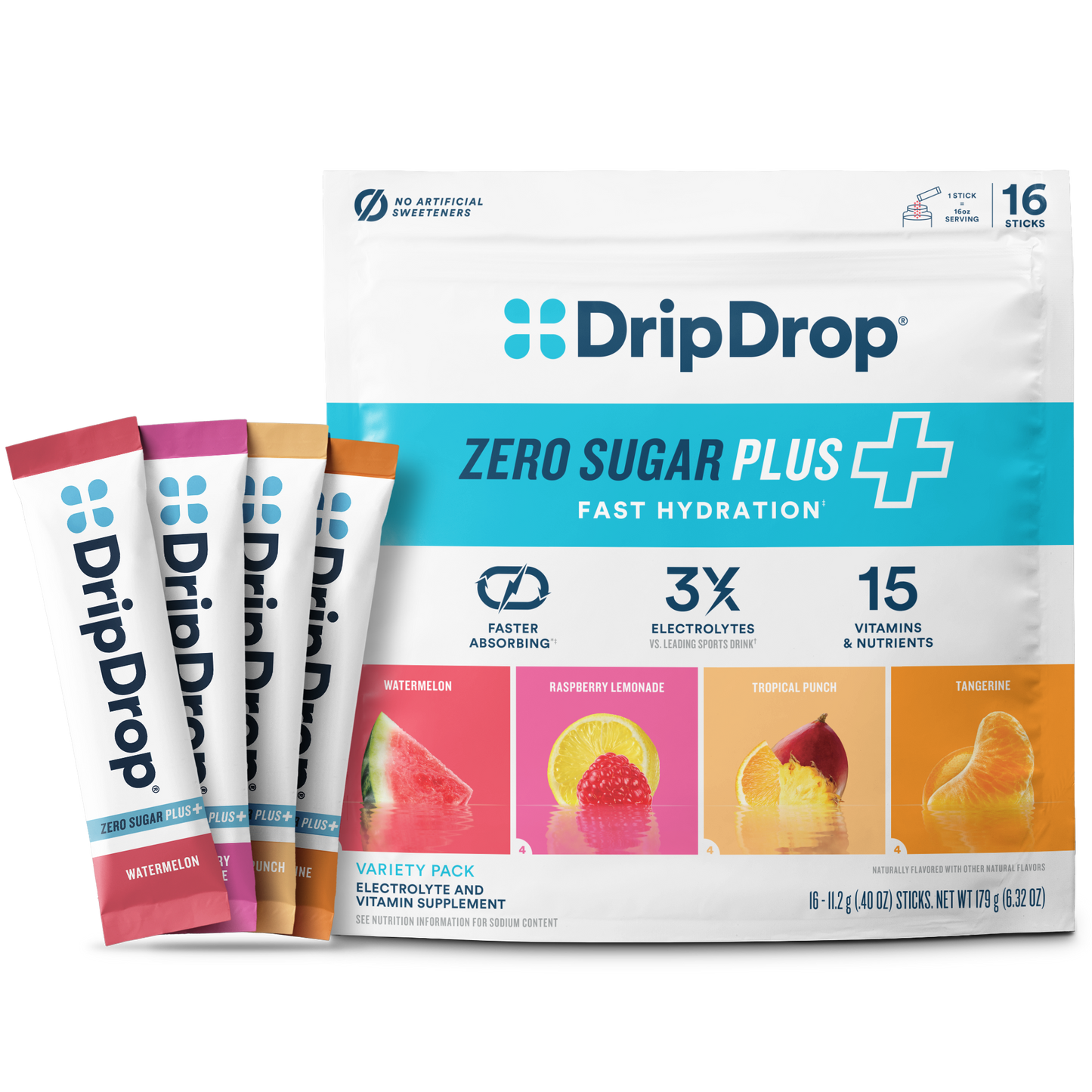 dripdrop-zero-sugar-plus-watermelon-tangerine-tropical-punch-raspberry-lemonade-16-oz-sticks-16-count-m5 Pouch_16ct_Front16ozSticks_VSPlus_Variety_A.png