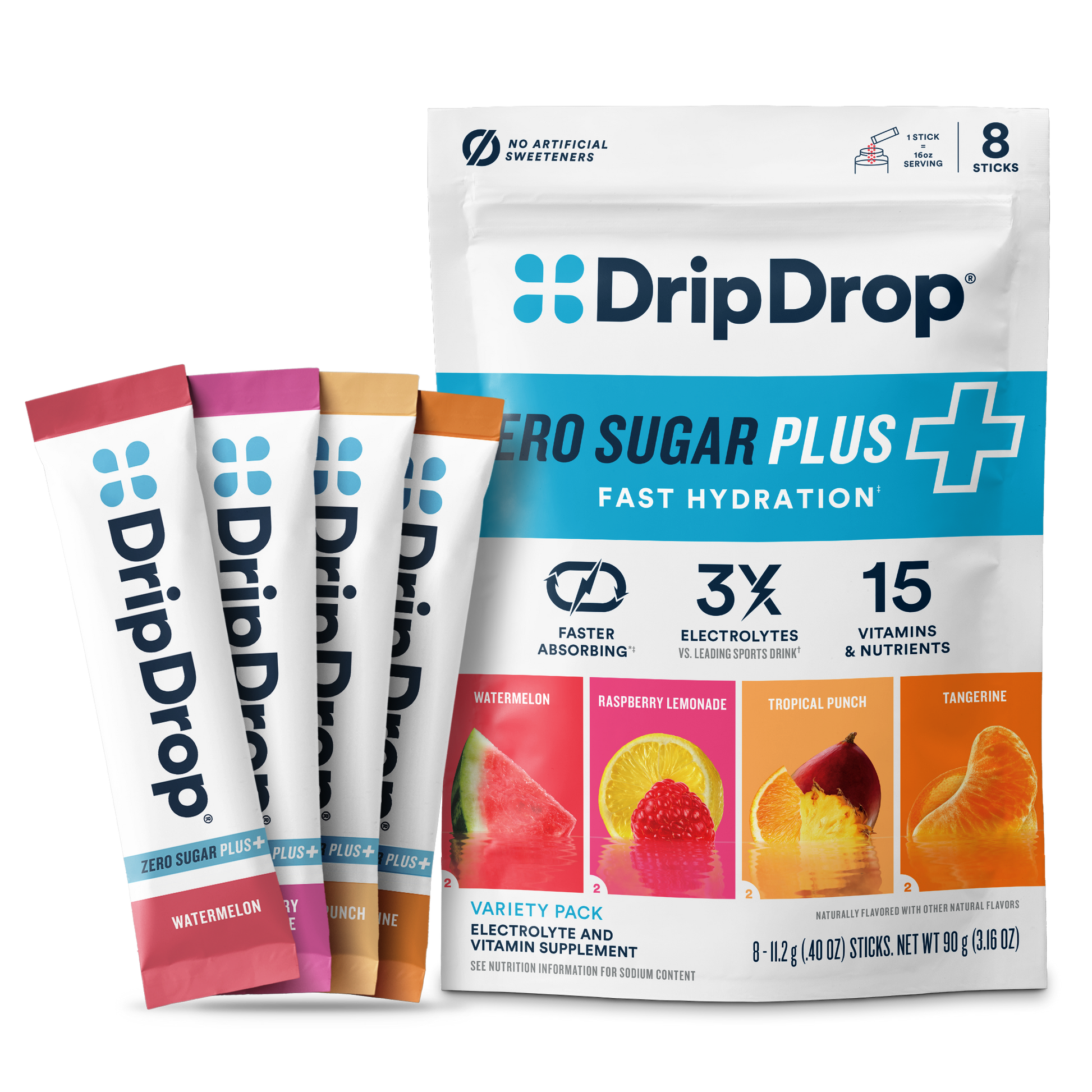 dripdrop-zero-sugar-plus-watermelon-tangerine-tropical-punch-raspberry-lemonade-16-oz-sticks-8-count-l0 Pouch_8ct_Front16ozSticks_VSPlus_Variety_A.png