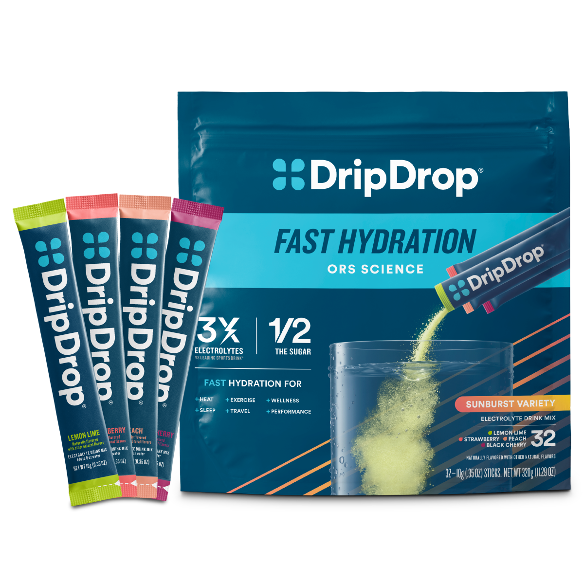dripdrop-sunburst-variety-pack-electrolyte-powder-8-oz-sticks-32-count-q1 Sunburst_Variety_-_32ct_-_Transparent.png